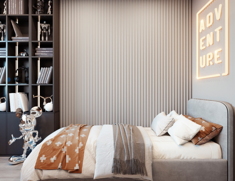 Интерьер в черно-белом цвете