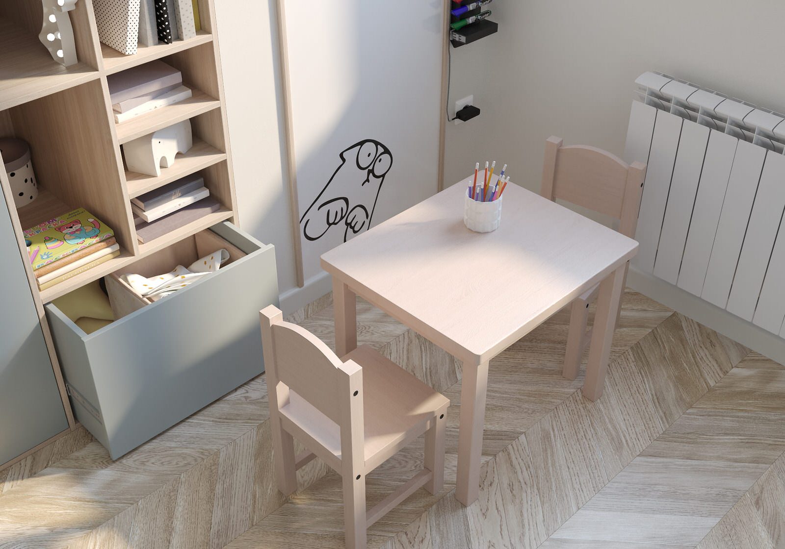 Проект двух квартир для одной семьи