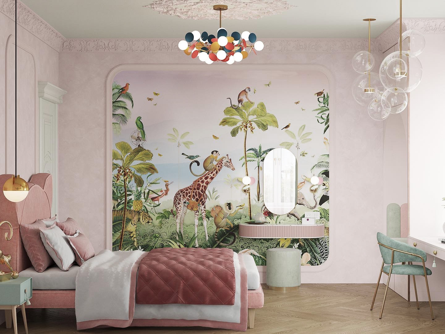 Детская в загородном доме