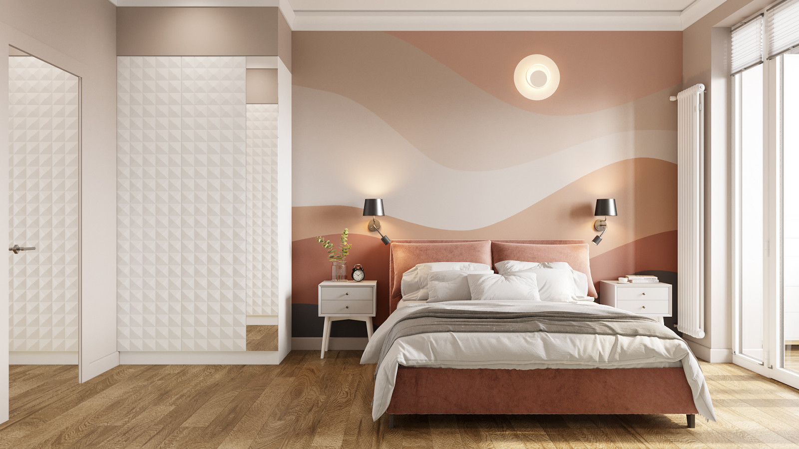 Сливочная палитра цвета капучино