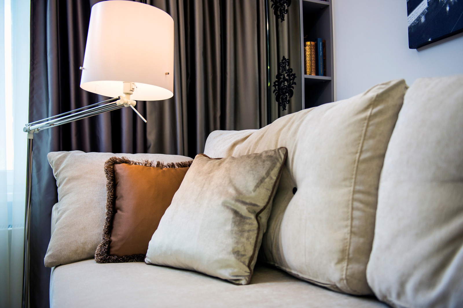 Гостиная в проекте "Чистая работа"