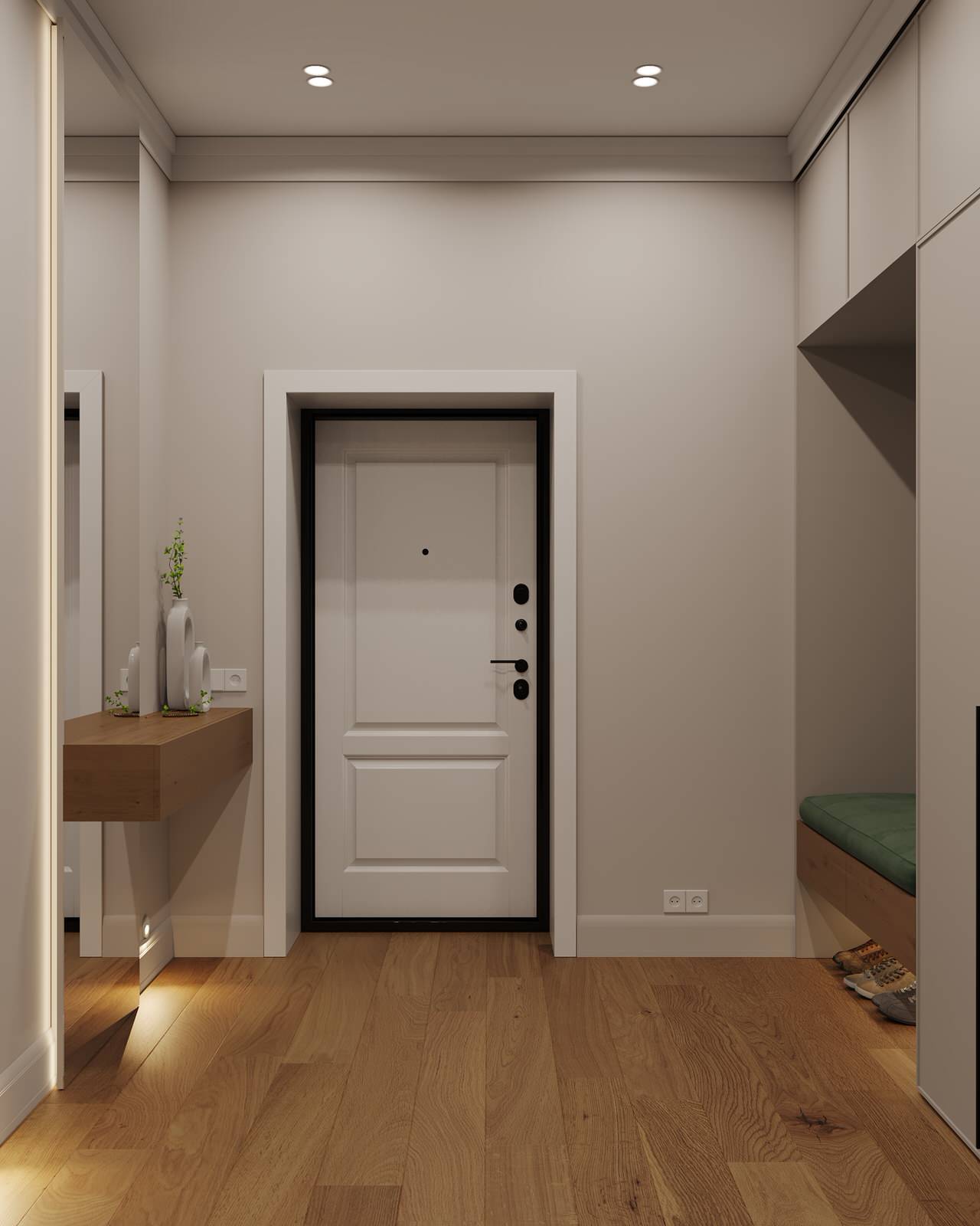 Кухня-гостиная (Частный дом в Малой Валяевке, Пензенская область)