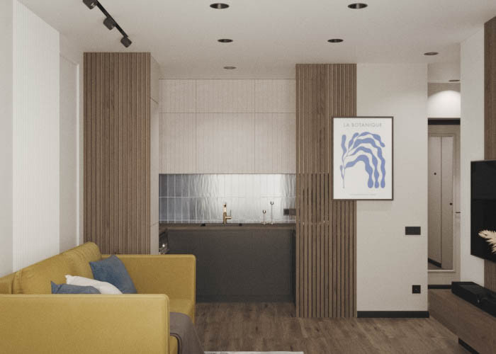 Квартира с акцентами