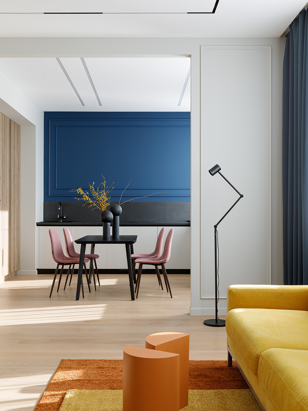 Стилизация интерьера в ЖК Монополист