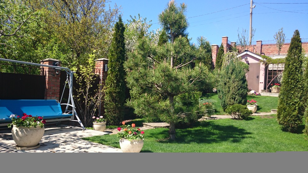 Участок на склоне