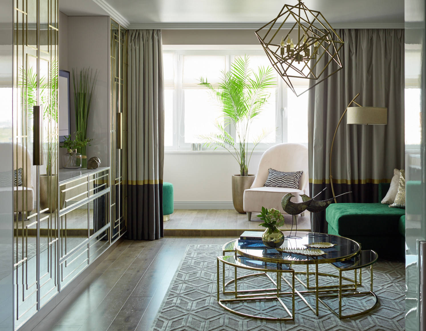 Houzz тур: «Однушка» с мотивами тропиков