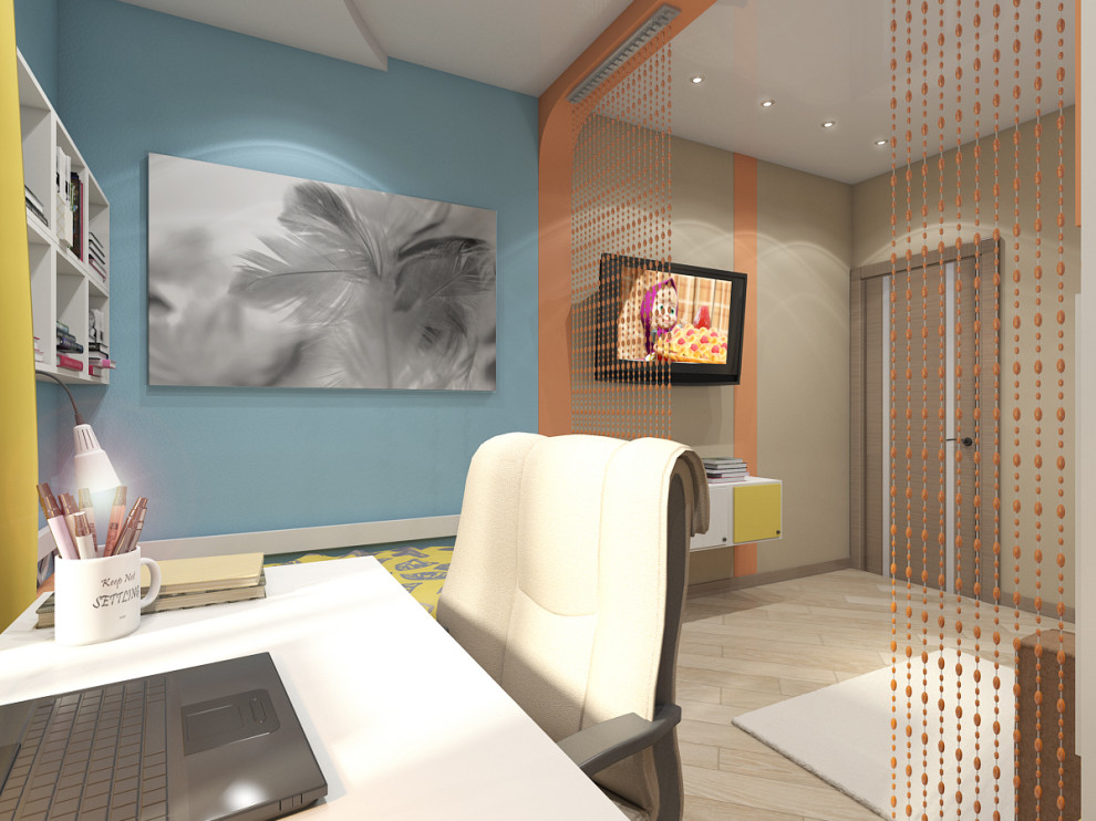 Яркий дизайн для замечательной семьи