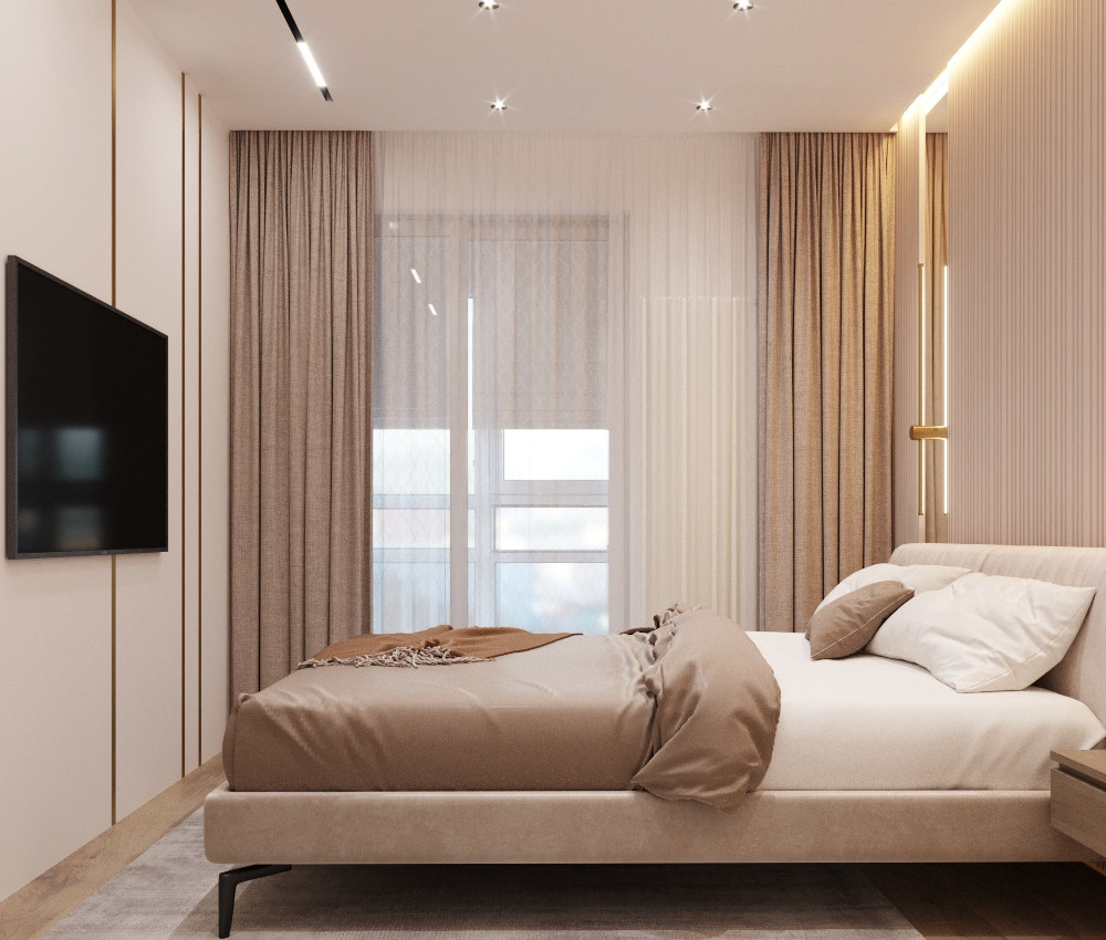 Дизайн интерьера квартиры, Земледельческая ул.