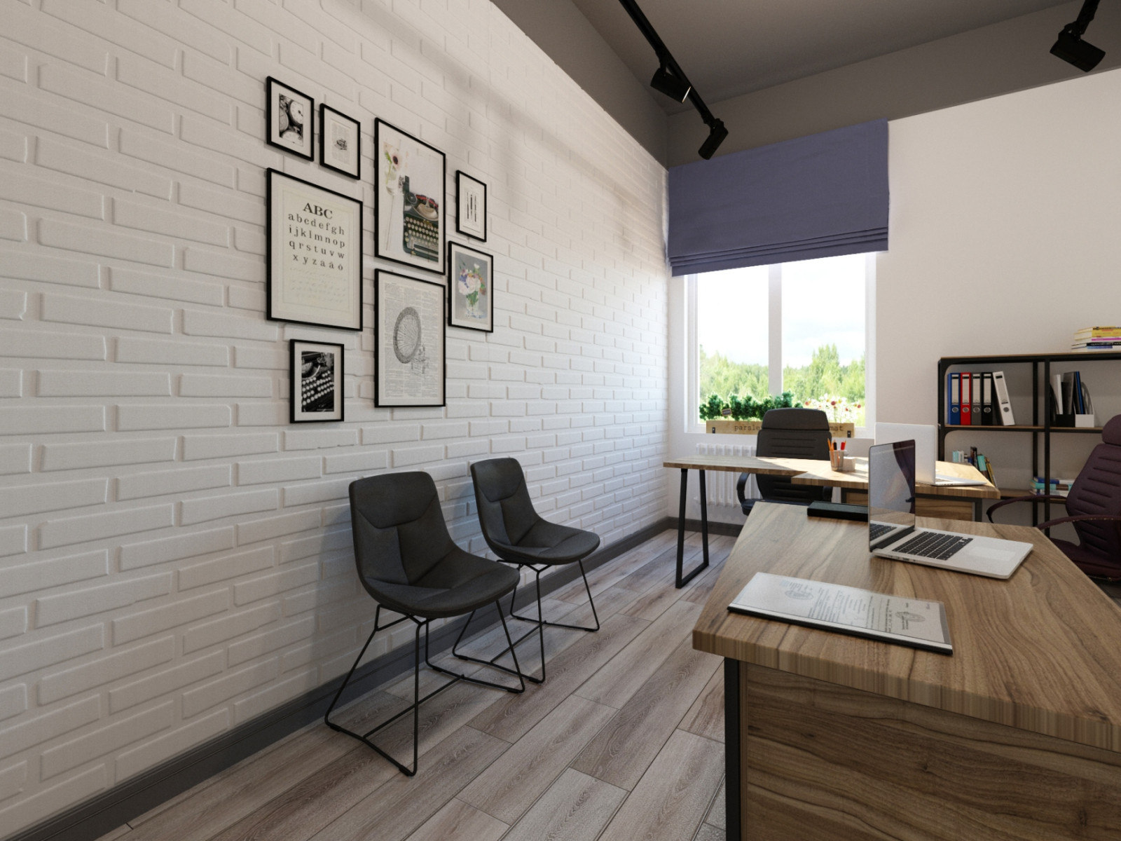 Офис для 2 руководителей в транспортной компании