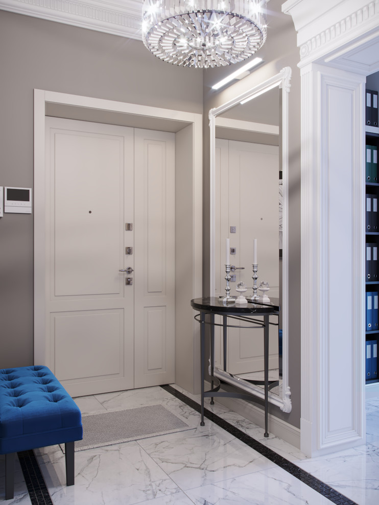 Тишинская площадь, квартира с большой кабинетной зоной