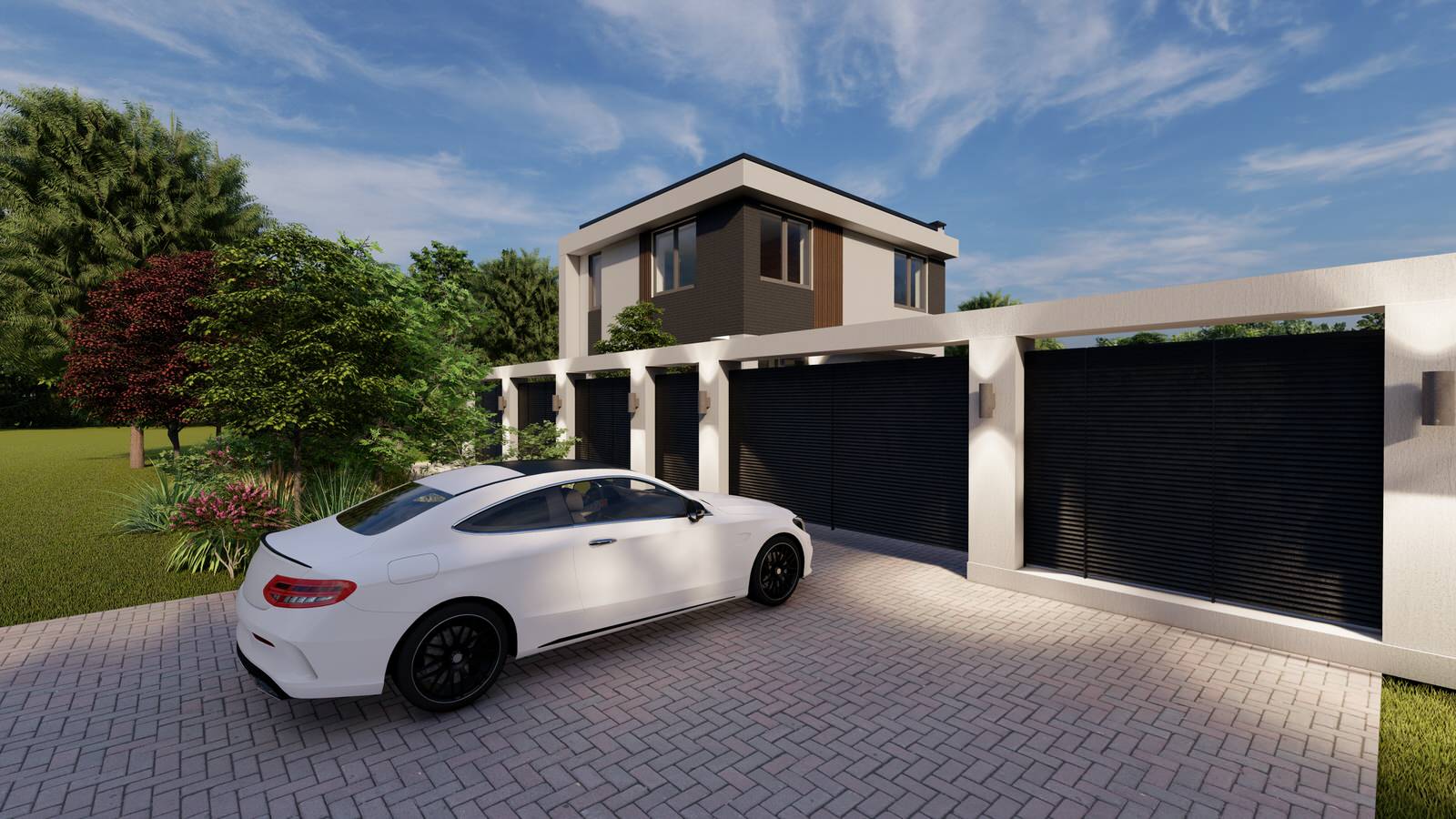 Дом в стиле Hi-Tech