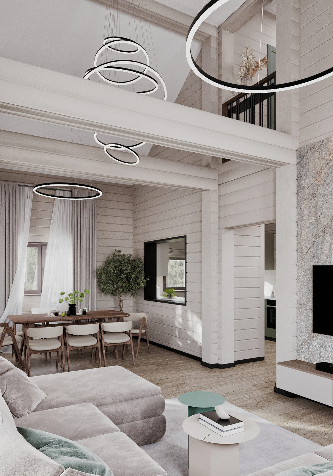 Дизайн загородного дома. с.Таргай г. Новокузнецк