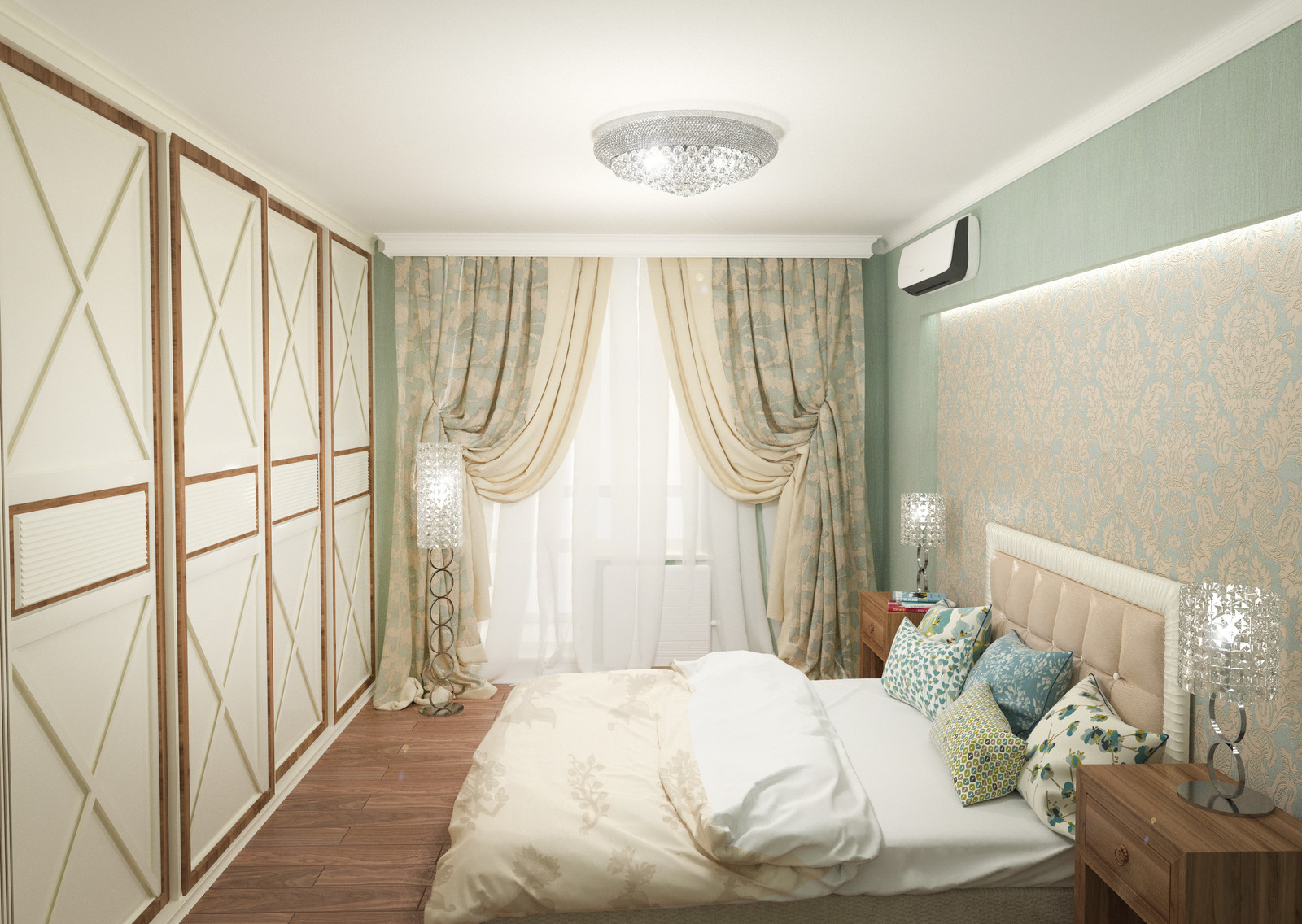 Средиземноморский стиль с веянием прованса 87 кв.м.