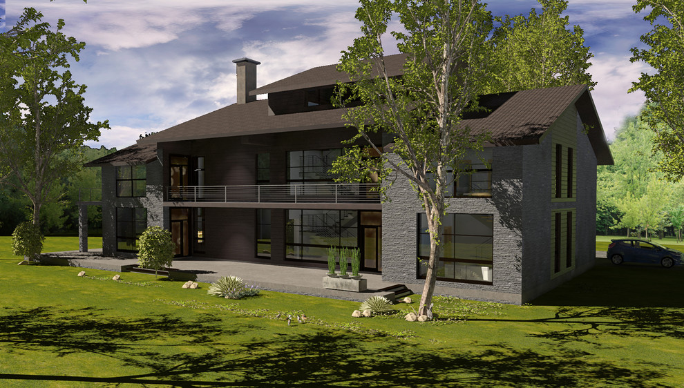 Обложка проекта: Частный дом в Бужарово Московская область