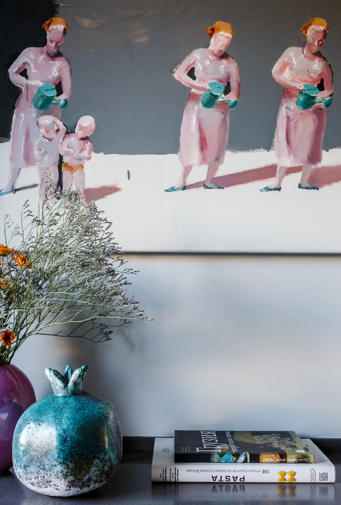 Houzz тур: Яркая квартира в русско-скандинавском стиле