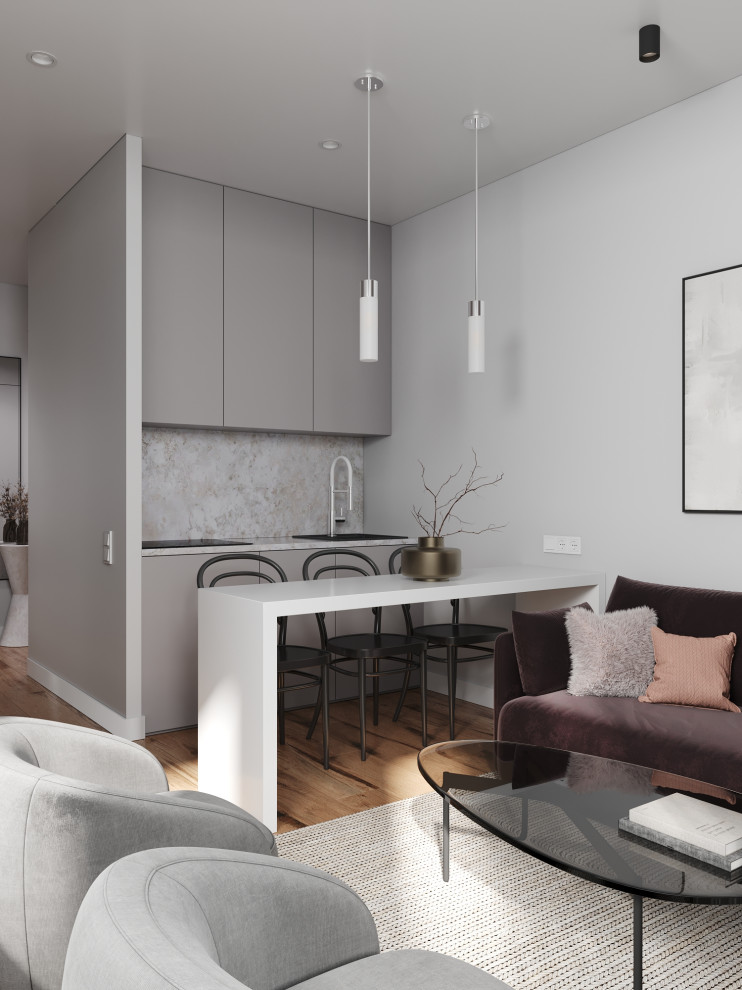 Обложка проекта: Квартира 70 м2 на Солнечном берегу для молодой семьи