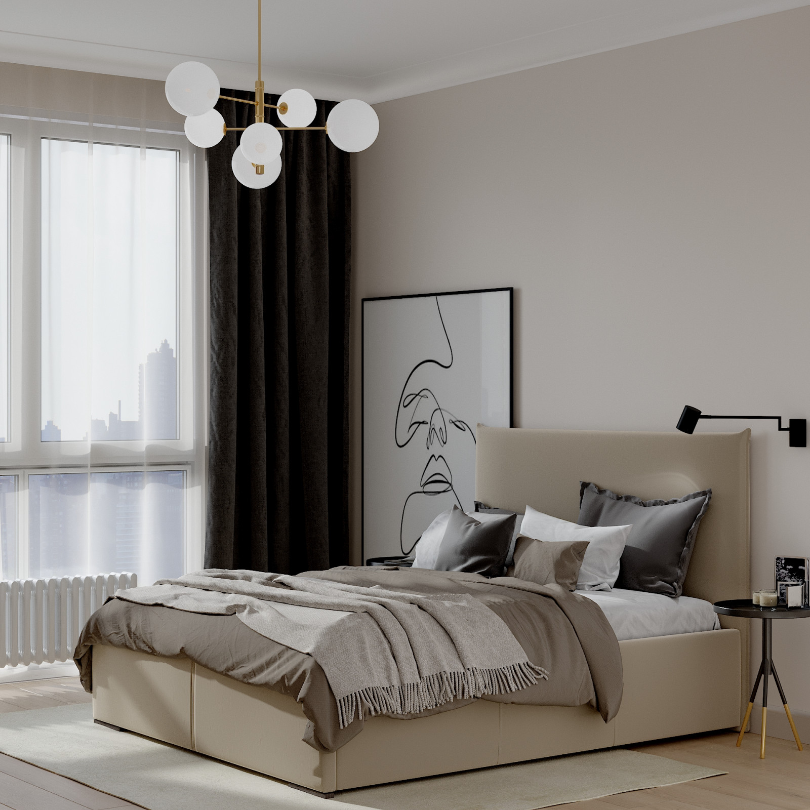 3х комнатная квартира в ЖК Хорошевский