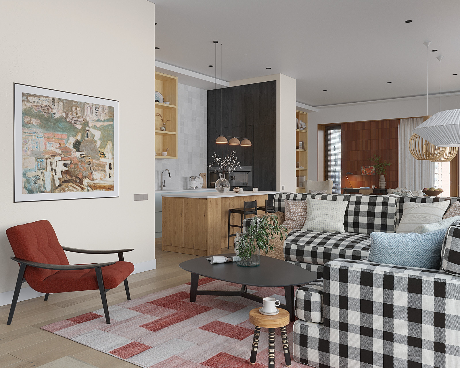 Вневременной дизайн для большой семьи