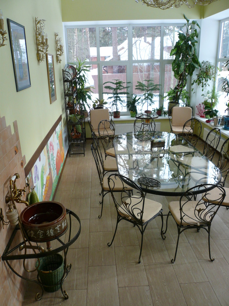 Веранда в загородном доме