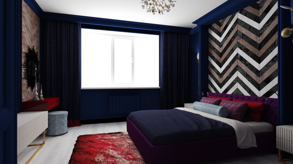 Спальня для креативной девушки