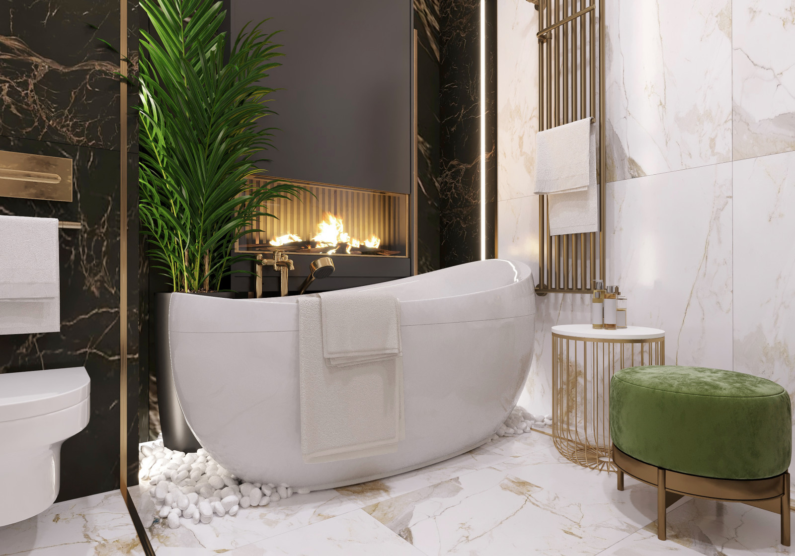 Интерьер ванной комнаты. Ставрополь