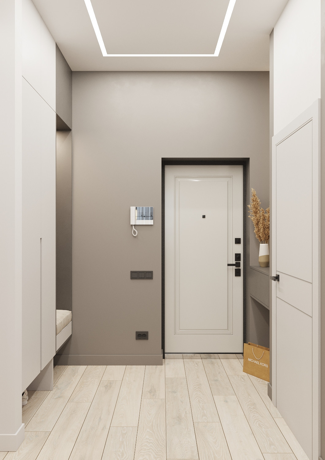 Обложка проекта: Прихожая и санузел ЖК Аристократ