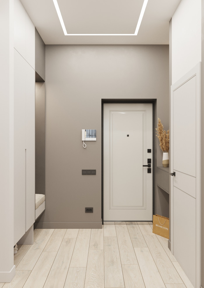 Обложка проекта: Прихожая и санузел ЖК Аристократ