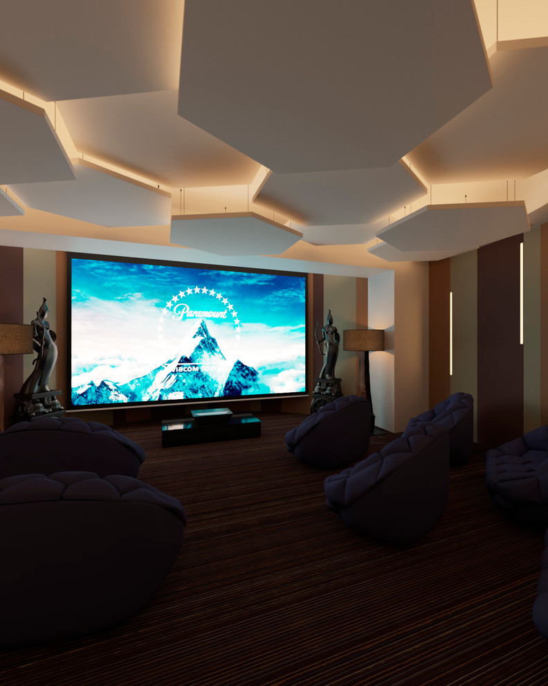 Кинозал в ресторане