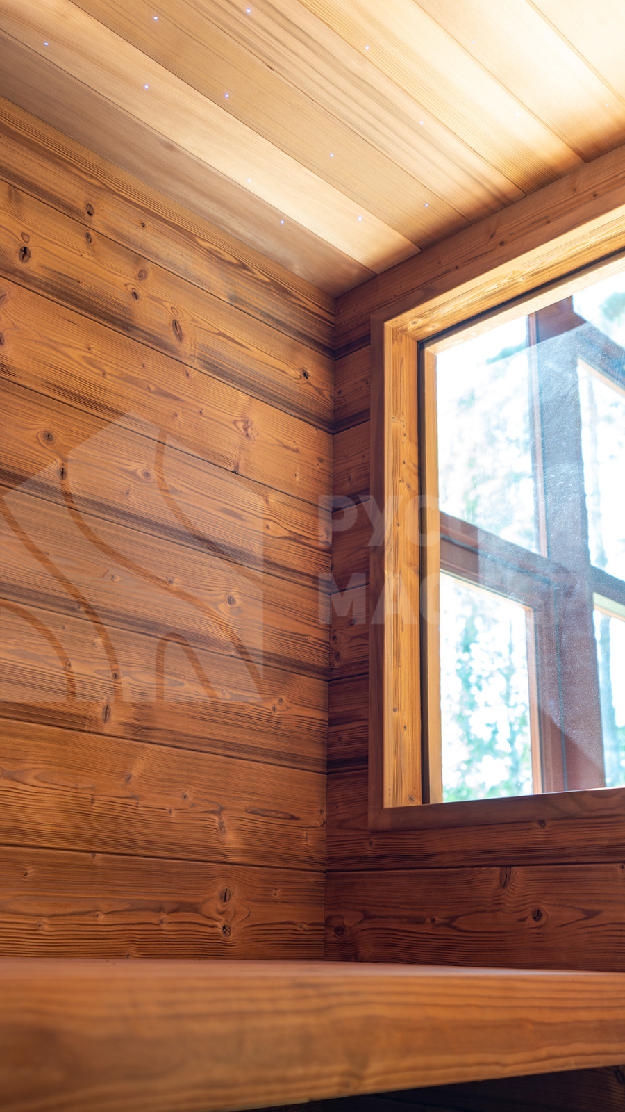 Сауна с уникальной финской электрокаменкой Mondex Rakka