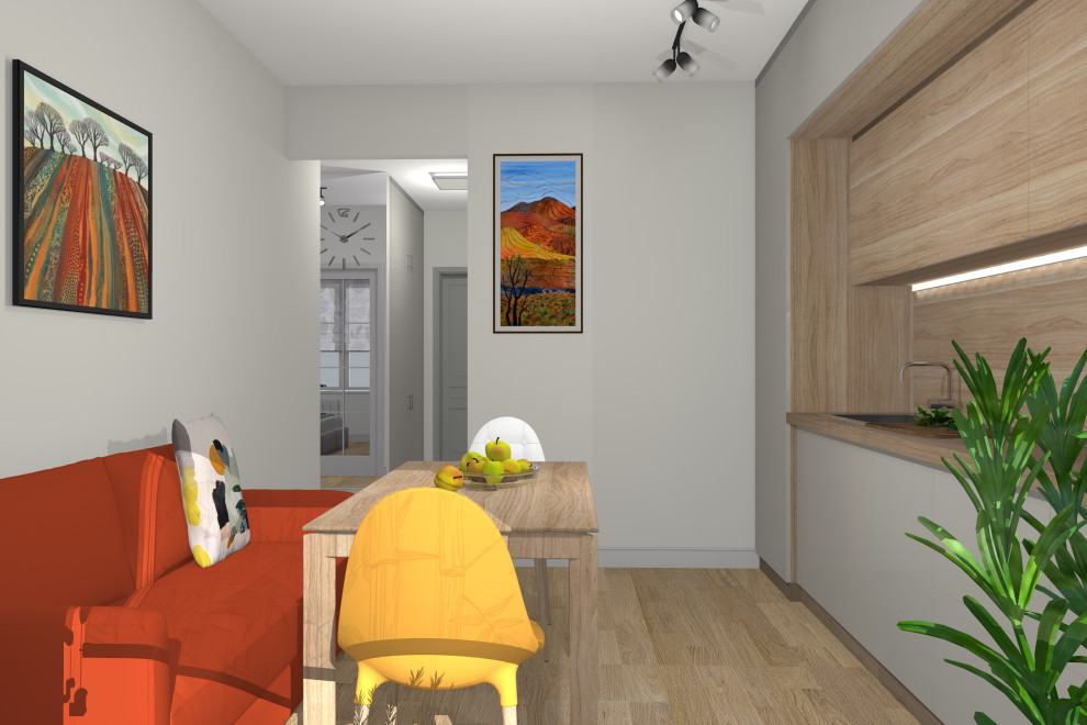 Небольшая квартира для молодой семьи