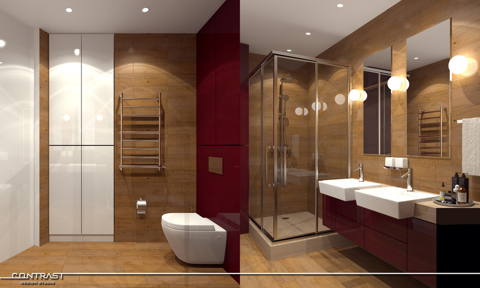 Деревянный total-look