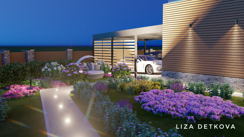 Усадьба: дом, баня, ландшафтный дизайн