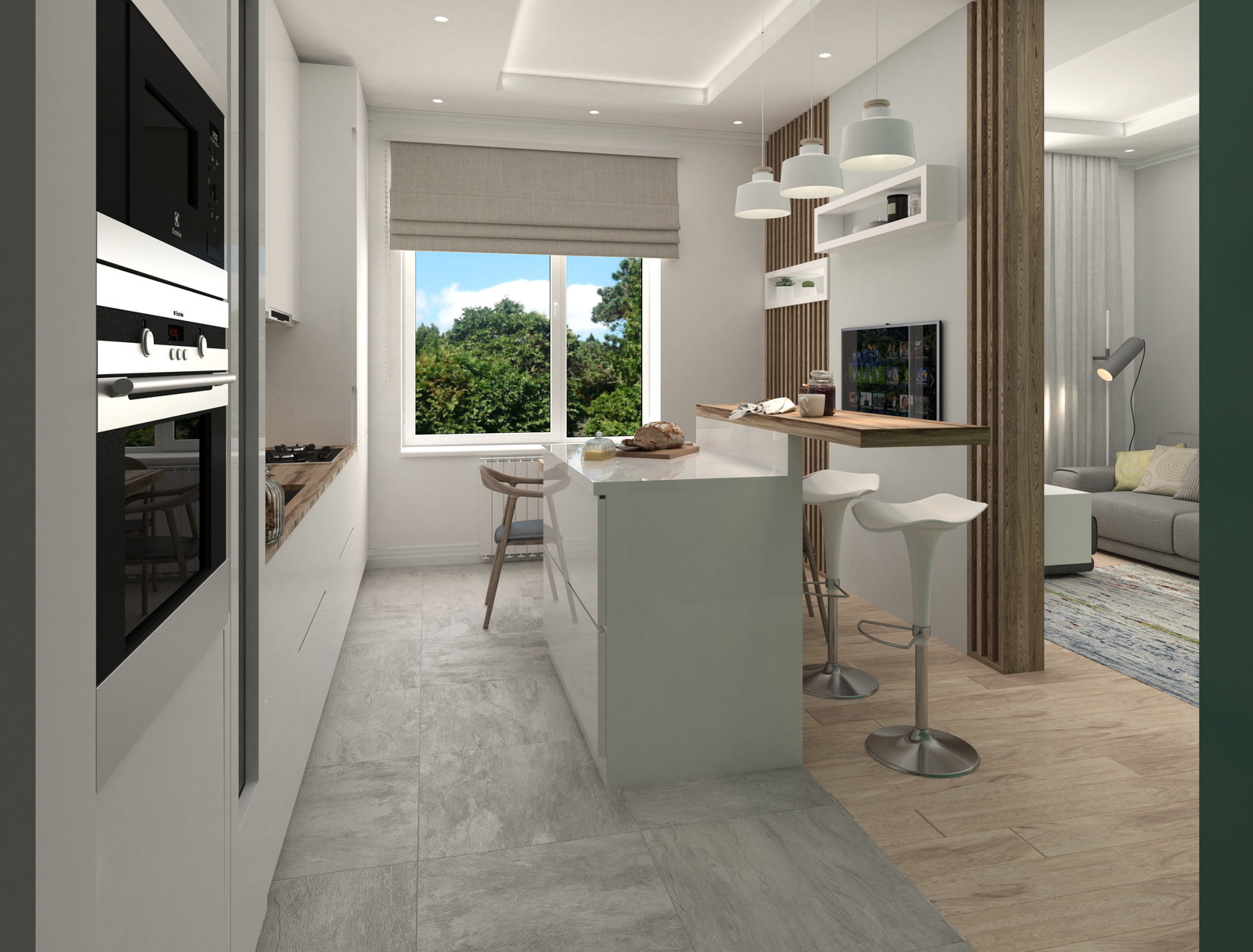 Дизайн интерьера квартиры ЖК Мишино