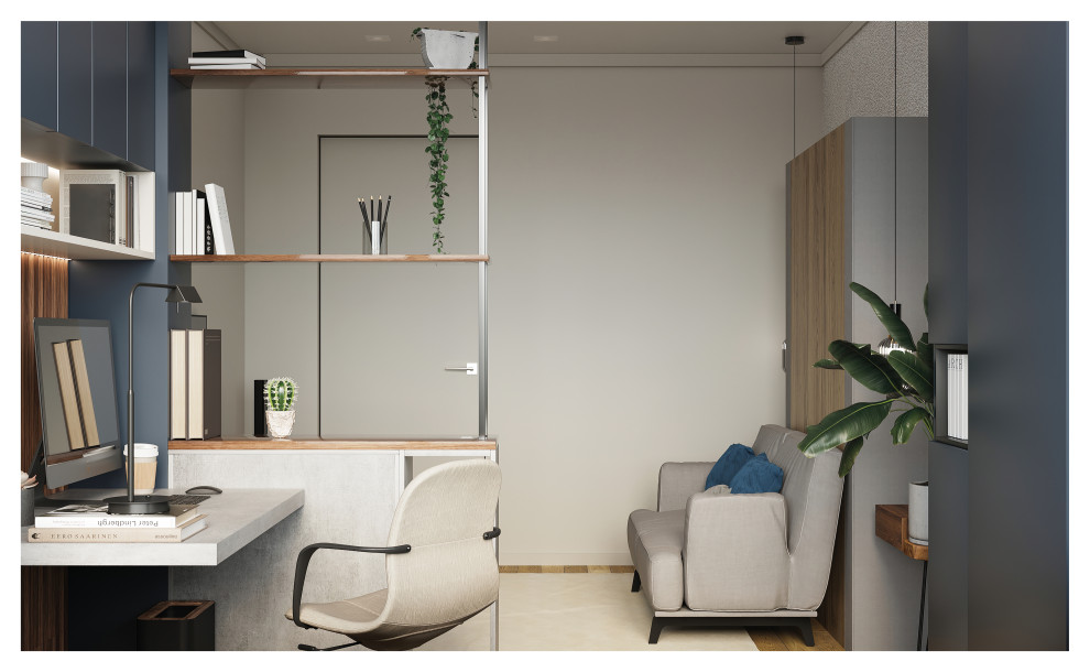 Гостевая спальня. Кабинет