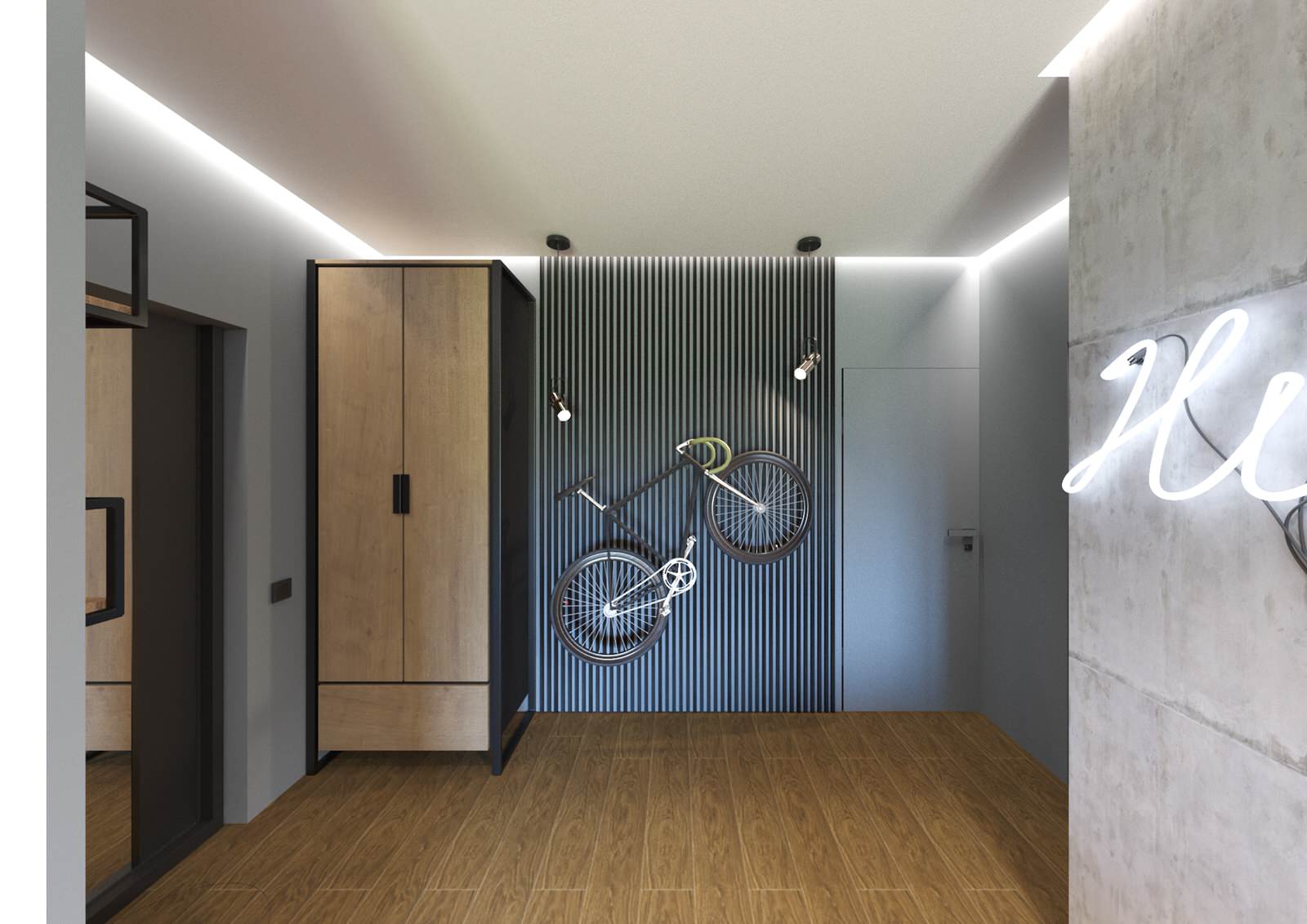 Дизайн-проект квартиры в г.Сочи для молодой семьи с двумя детьми