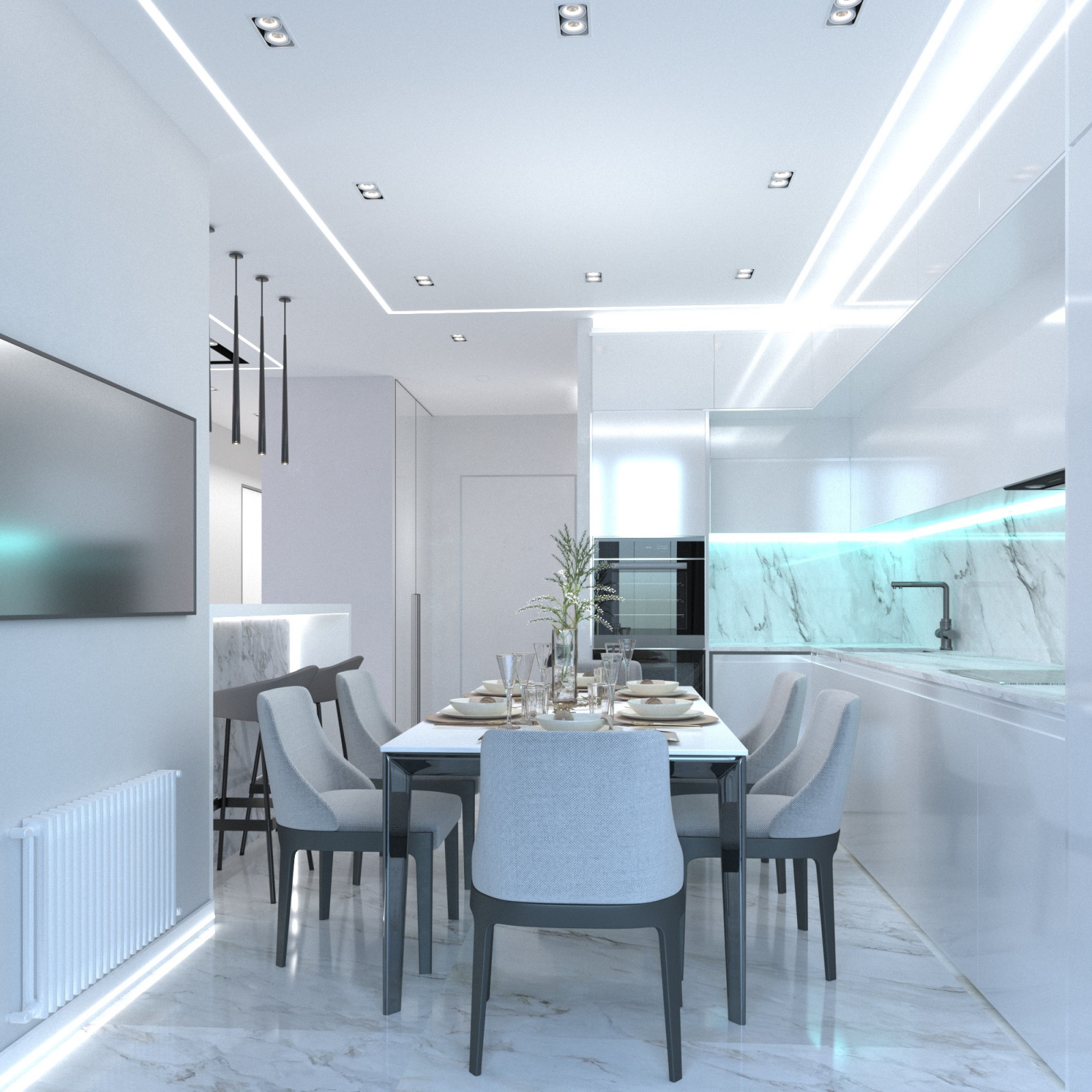 Дизайн проект, 120 кв.м