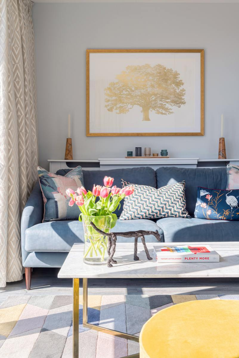 Квартира в Лондоне, опубликованная в английском журнале 25 Beautiful Homes