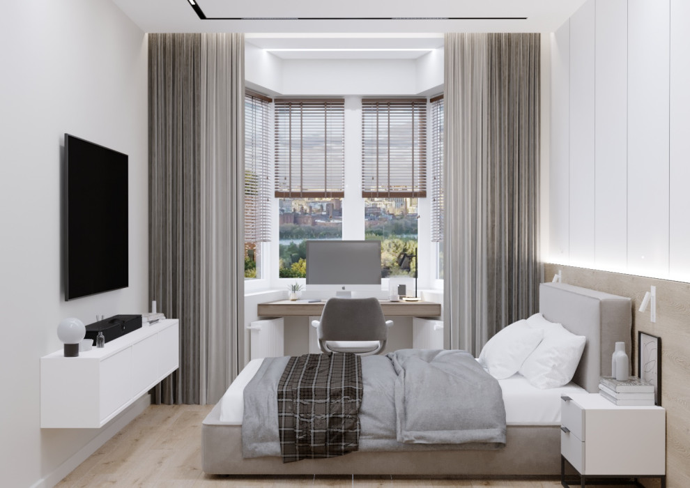 ЖК ЗилАрт дизайн интерьера для семьи из двух человек.