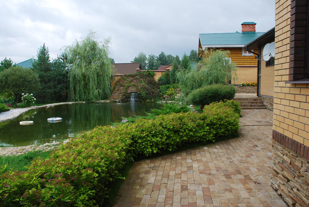 Сад на сложном рельефе