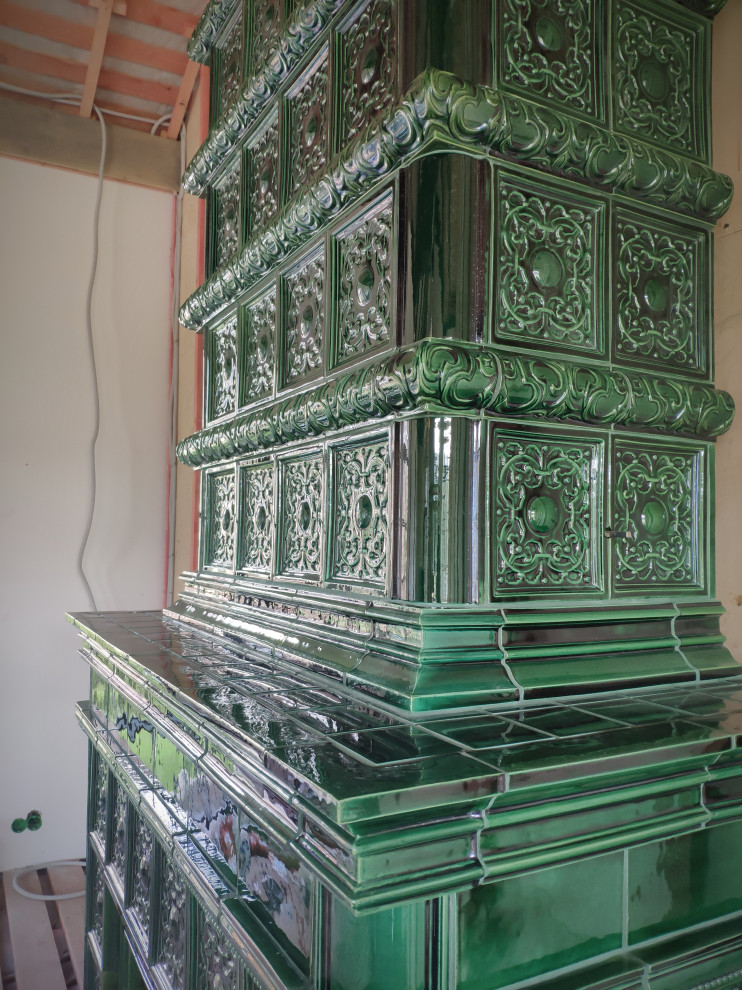 Камин неоготика