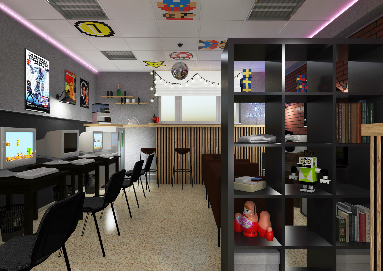 Ретро игровой клуб 90-х/2000-х в Москве