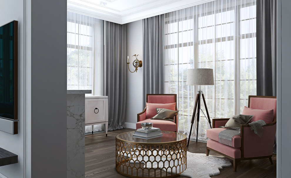 Emerald. Интерьры элитного жилого дома в коттеджном поселке в пригороде