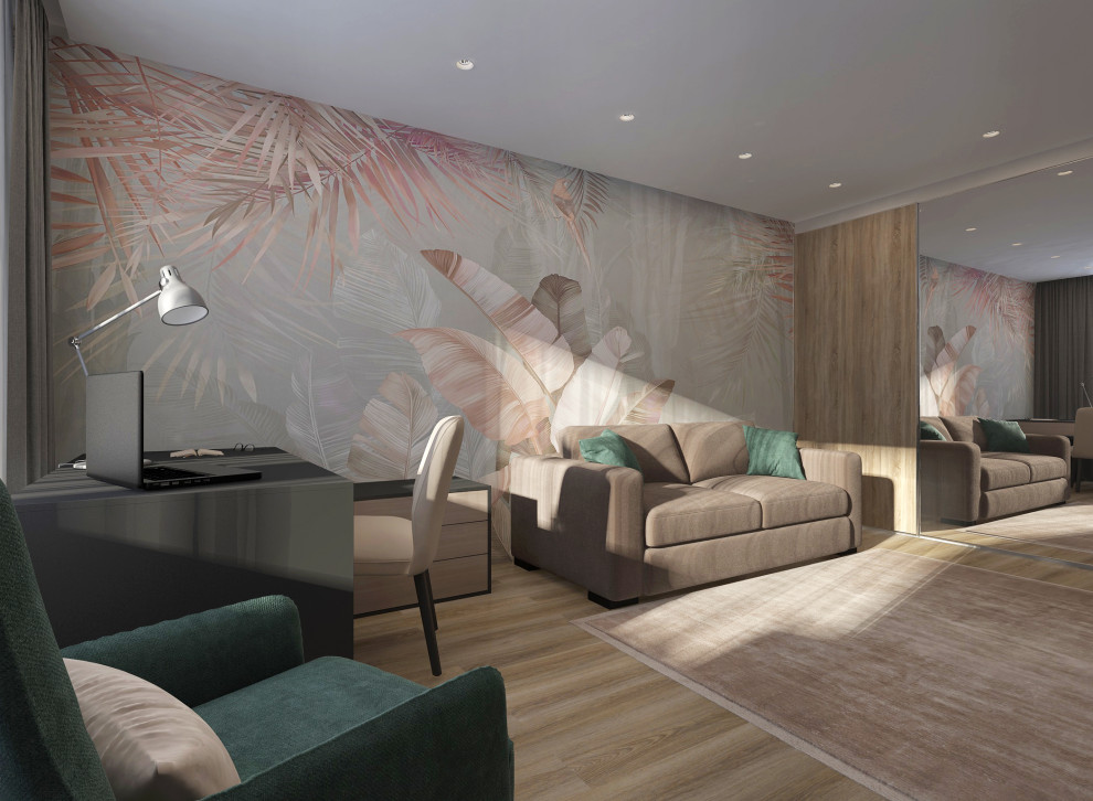 Квартира 100 кв.м. в жилом комплексе. Современный стиль.