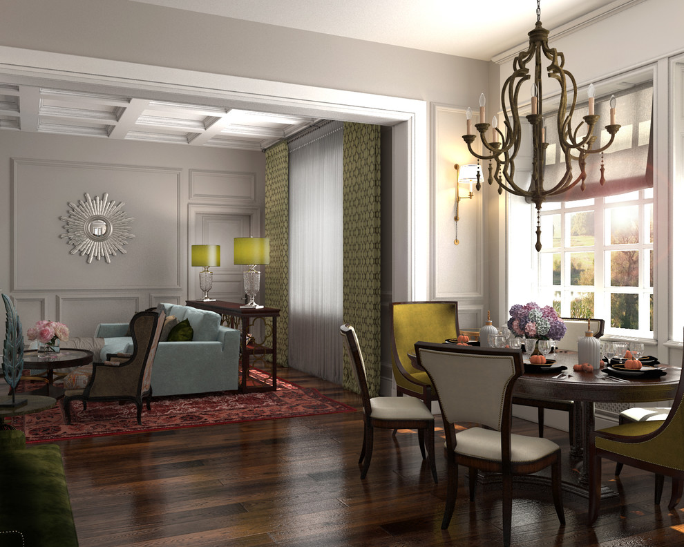 Project of Interiors at Private House (Moscow region)