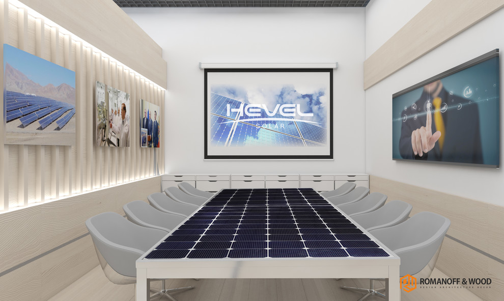 Шоурум компании солнечной энергетики