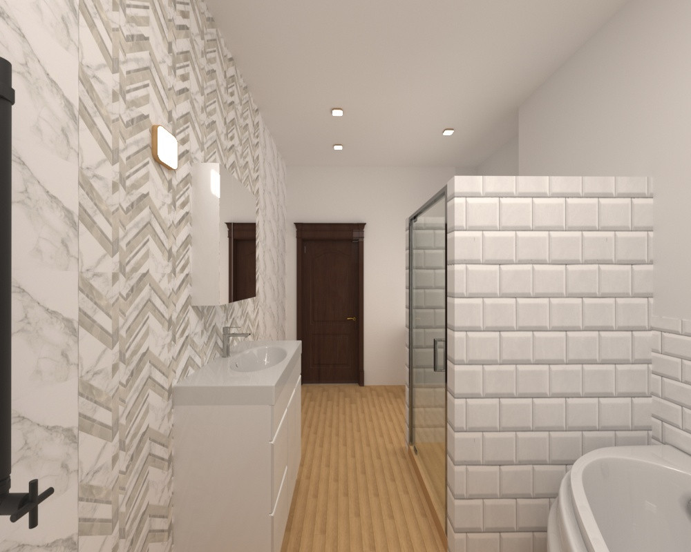 Обложка проекта: Дизайн интерьера квартиры с мебелью икеа