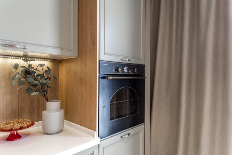 Обложка проекта: Кухня-гостиная в твидовом костюме