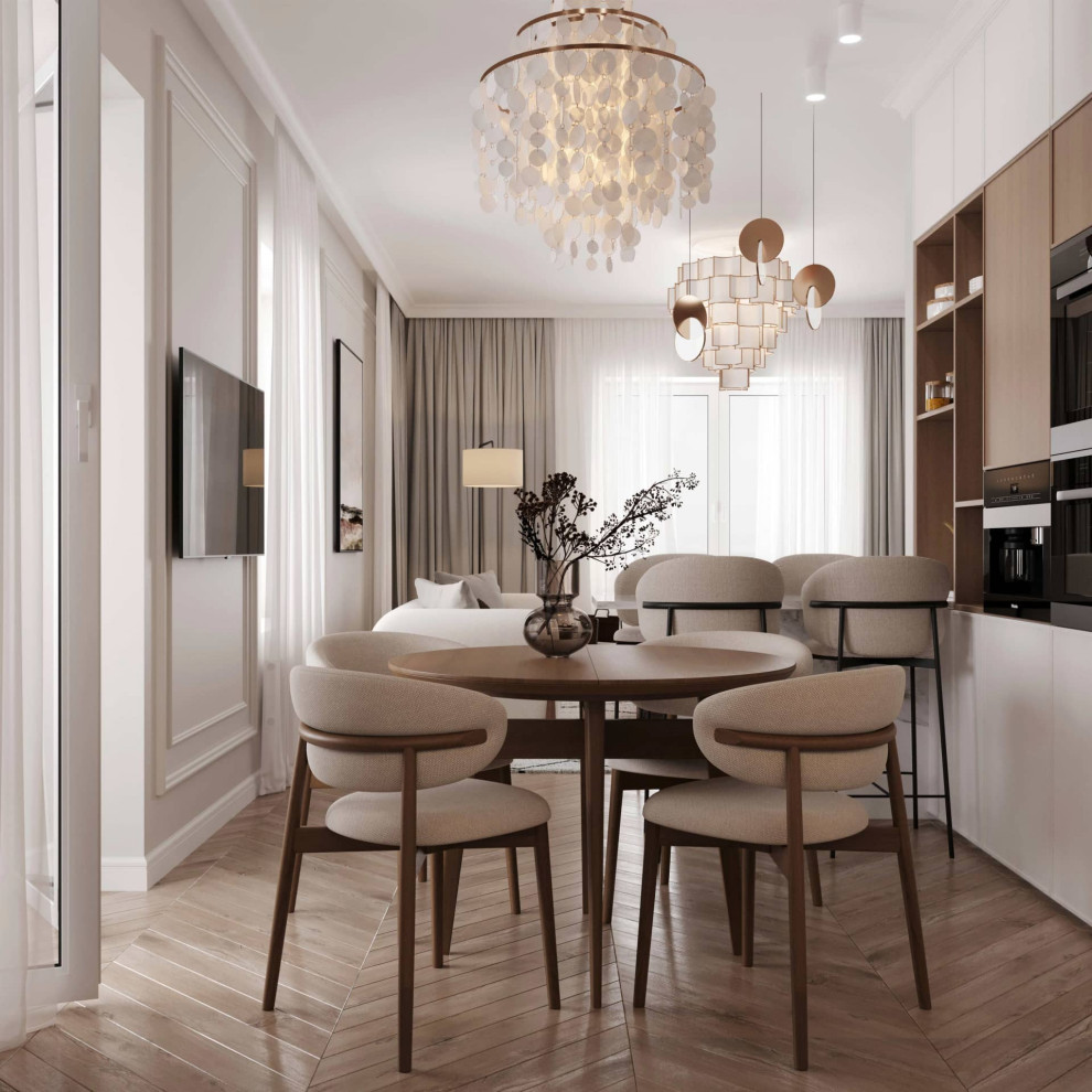 Дизайн и ремонт квартиры на Каланчёвской улице — Плюшевый комфорт