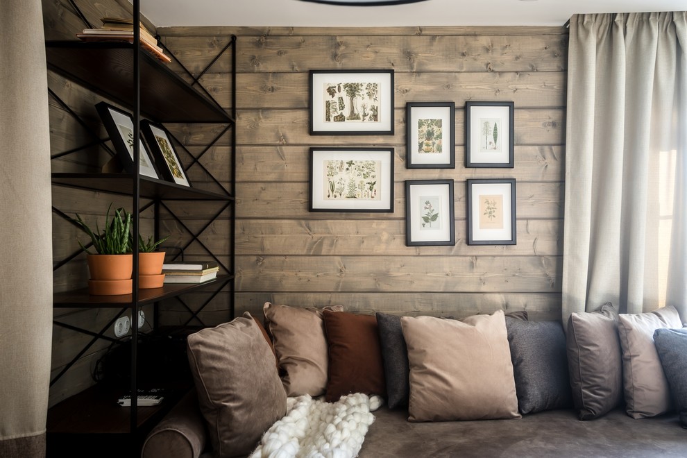 Дачная гостиная с лежанкой