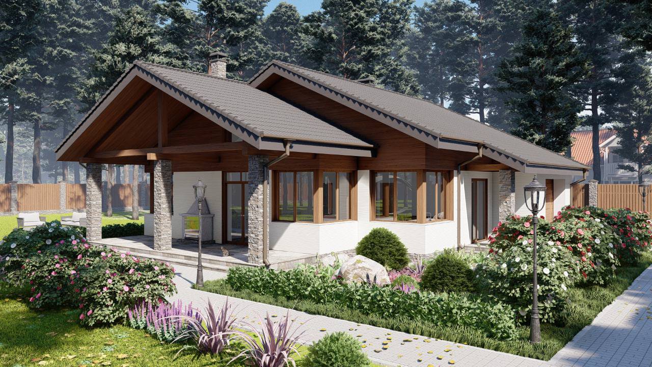 Обложка проекта: Загородный дом Ривер Волга